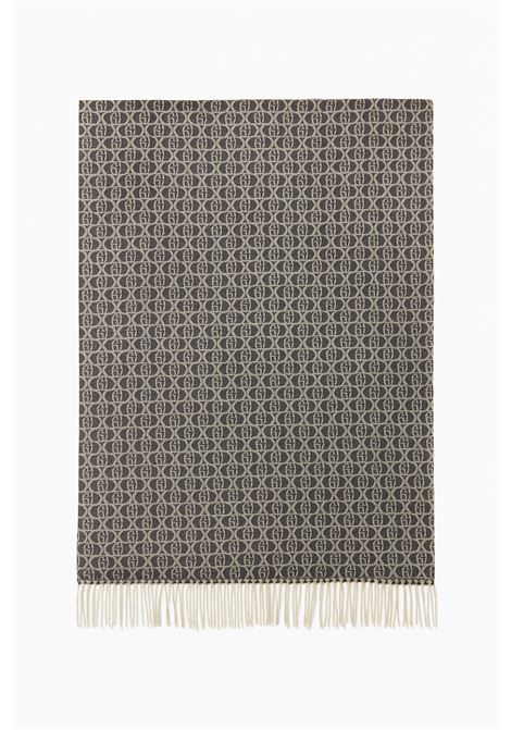 foulard logo nera LIU JO | 2F5018T0300LOGOOVAL-22222